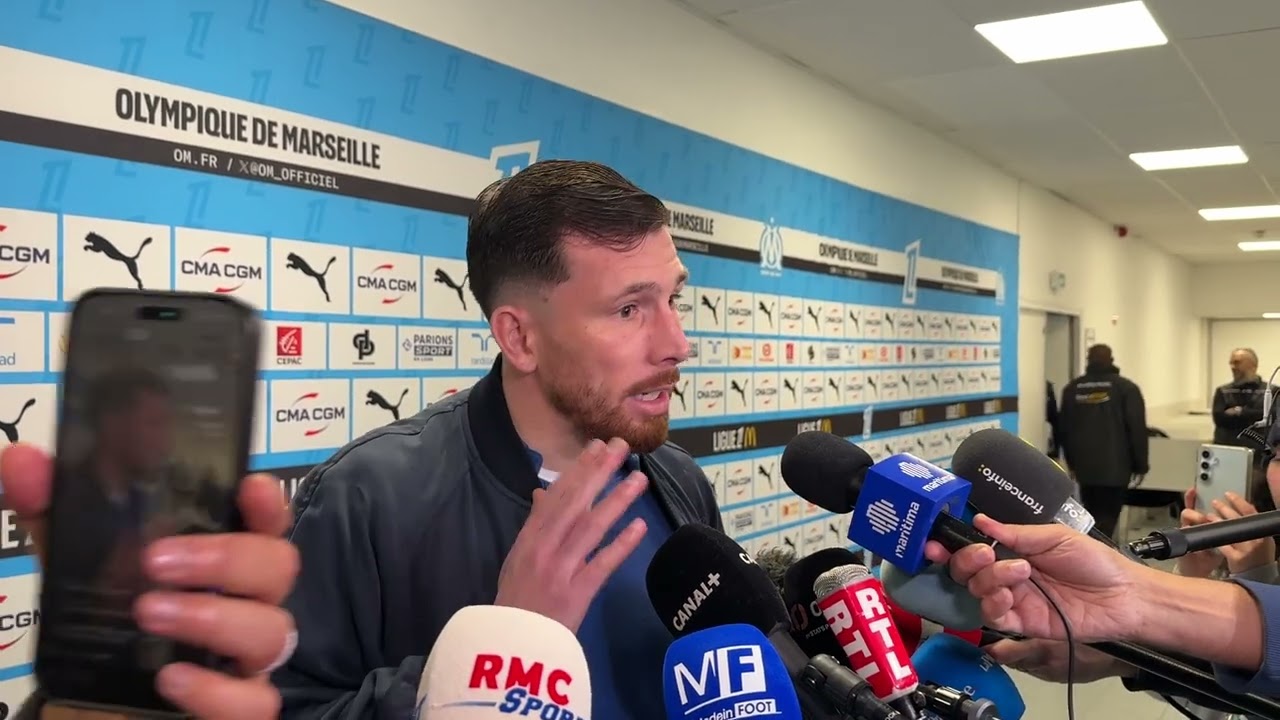 Pierre-Emile Højbjerg garde les pieds sur terre après la belle victoire de l’OM face au RC Lens