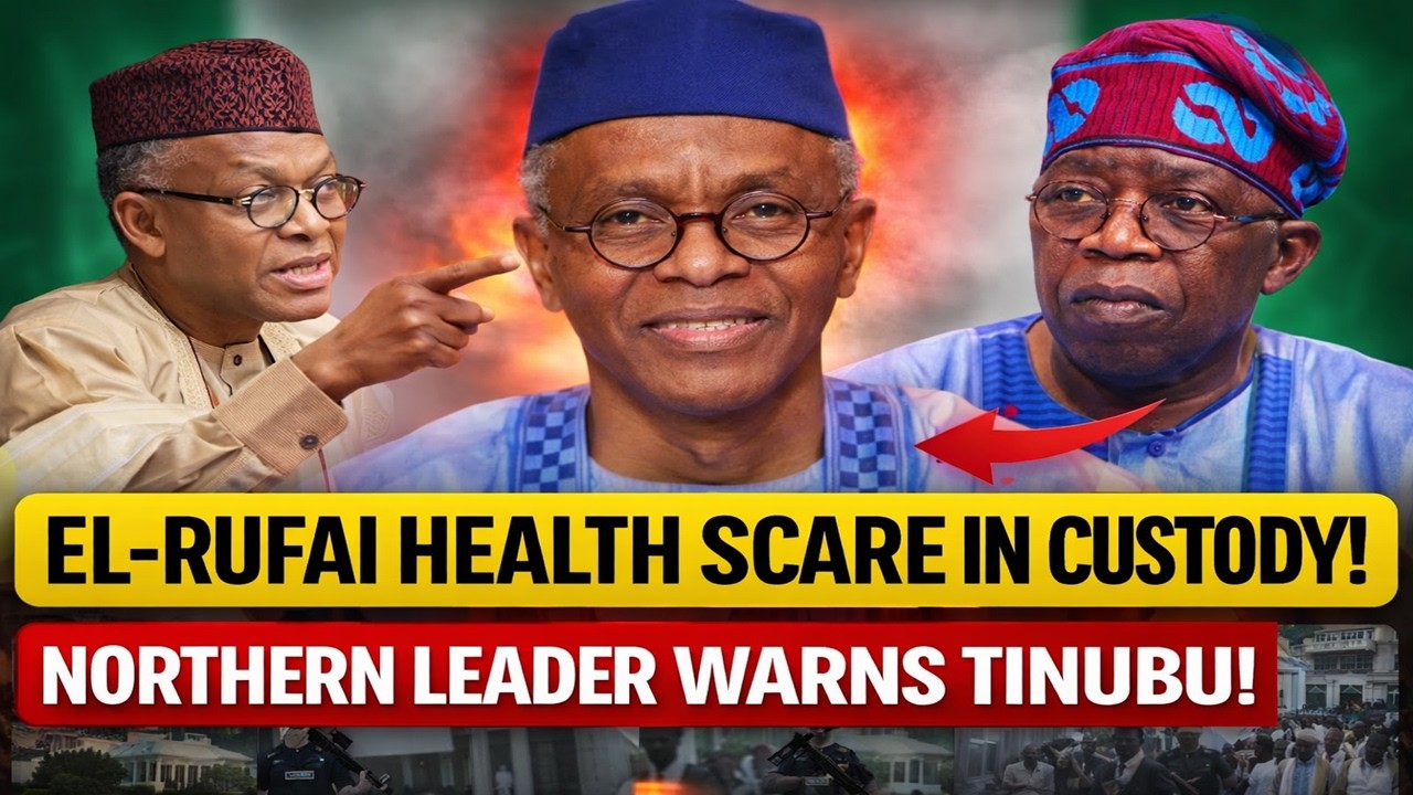 BREAKING; PANIC AS HEALTH CONCERNS ROCK EL-RUFAI’S DETENTION, NORTHERN LEADER WARNS TINUBU