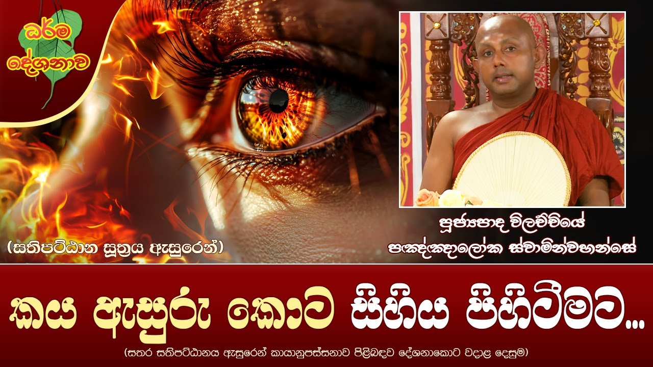 Ven Vilachchiye Paññāloka Thero | 2024-09-21 | 10:00AM (කය ඇසුරු කොට සිහිය පිහිටීමට...)