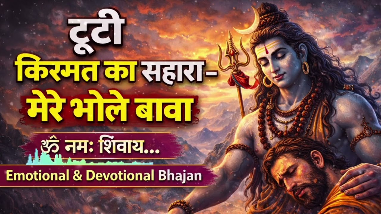 टूटी किस्मत का सहारा मेरे भोले बाबा  Powerful Shiv Bhajan | ॐ नमः शिवाय | Latest Mahadev Bhajan 2026