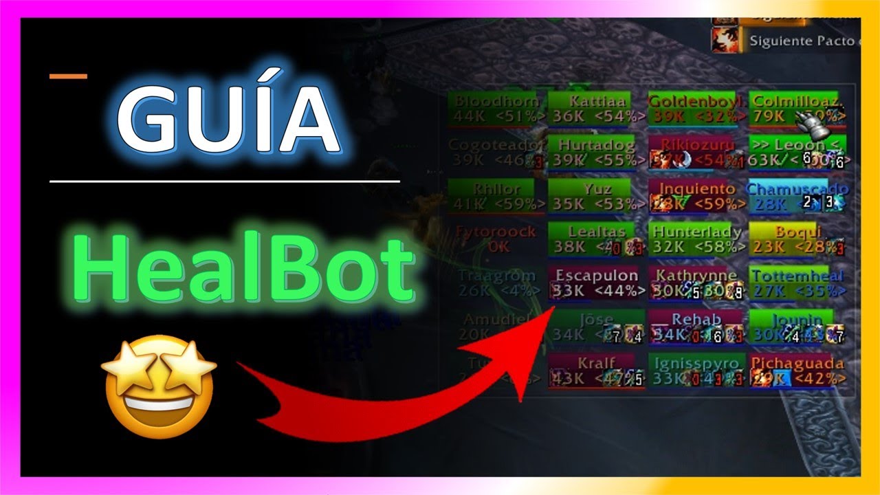 🍁  HEALBOT 😲 Para Healers y TANQUES? 😲 Úsalo en TODOS tus PJs - 3.3.5