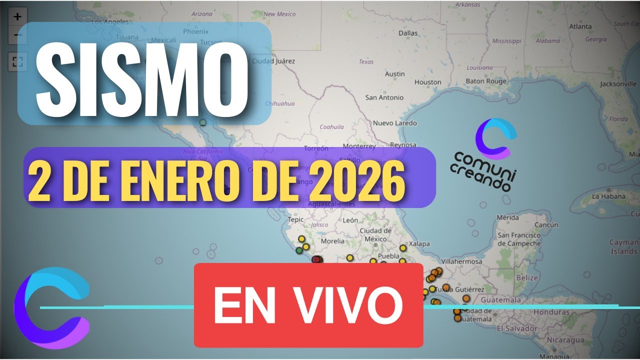 SISMO EN LA CDMX 2 DE ENERO 2026
