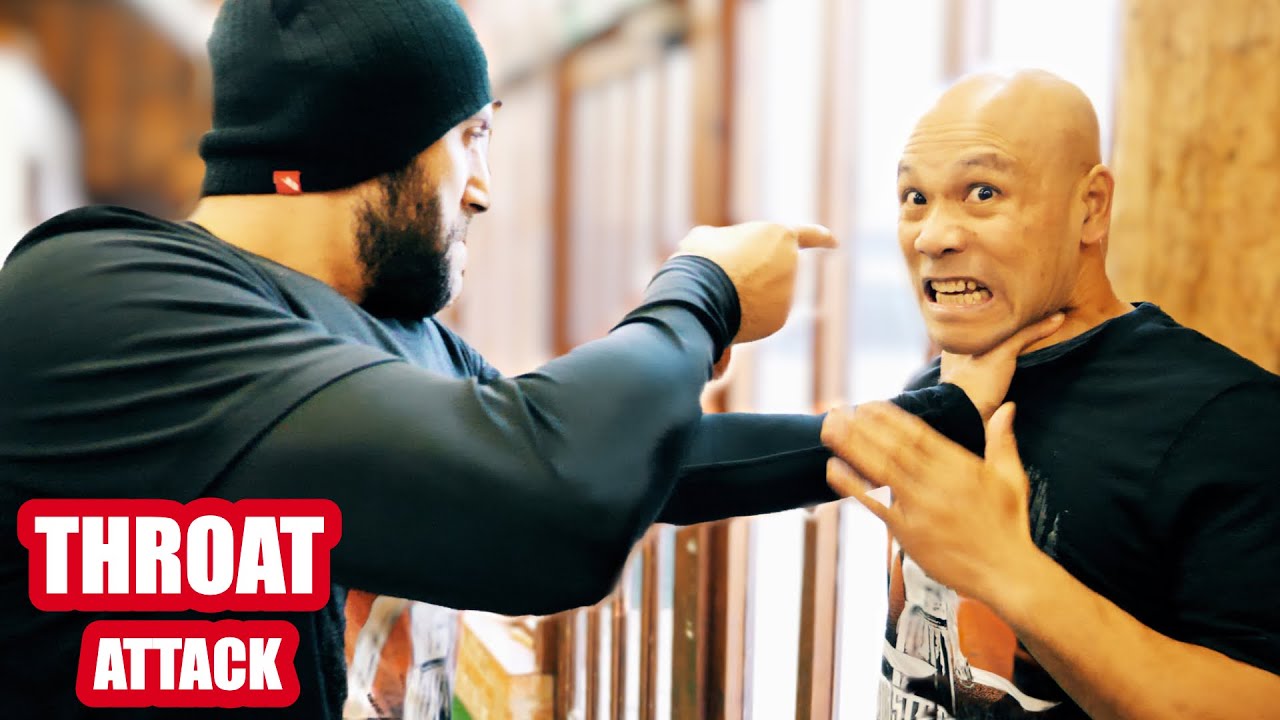 How to escape a throat grab | Self defence