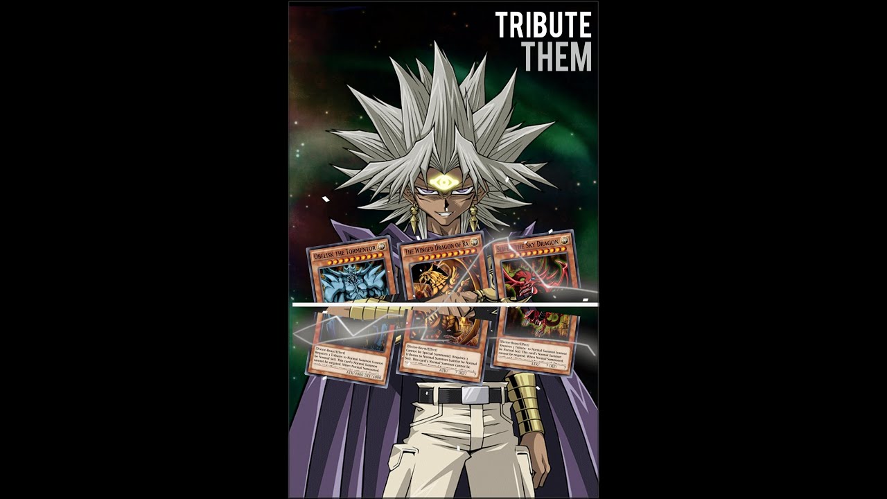 Yugioh Duel Links - I Tributed ALL Egyptian Gods to summon Egyptian God!