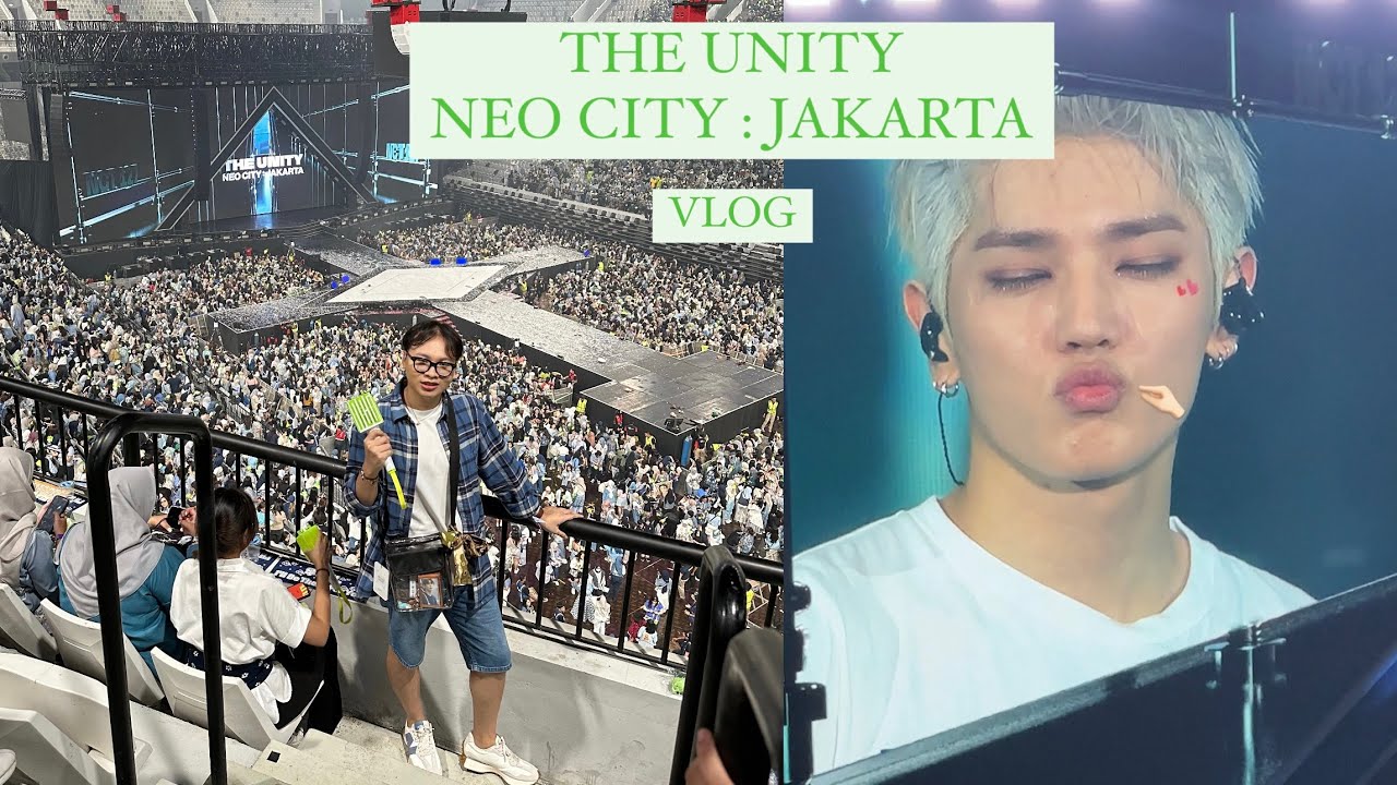 Vlog Konser The Unity | 📍 Venue baru di Indonesia Arena GBK | Sebelum bubu wamil 💚
