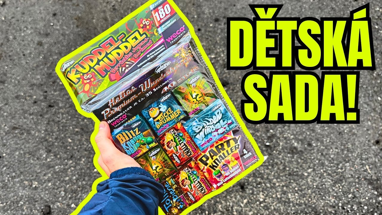 Pyrotechnika - Test dětské sady Kuddel Muddel [WECO]
