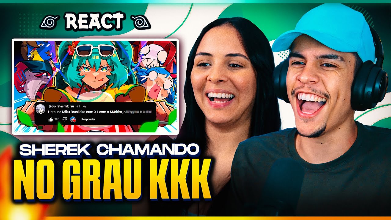 4 EDITORES animando COMENTÁRIOS mais INSANOS de vocês! | [Casal Jounin React] 🔥