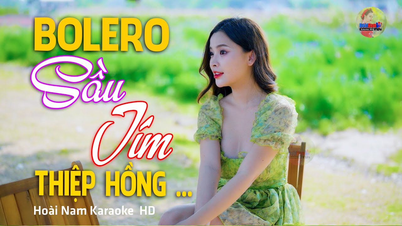 Sầu Tím Thiệp Hồng - Khi yêu hồn như nở hoa xây mộng... - Lk Bolero Mới Nhất Nghe Cực Thấm