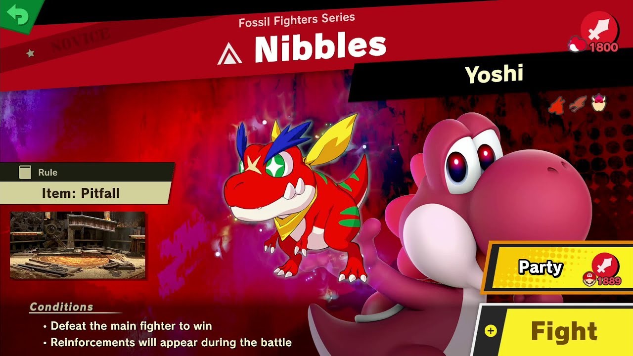 1232. Nibbles - Fair Spirit Battle - Super Smash Bros. Ultimate
