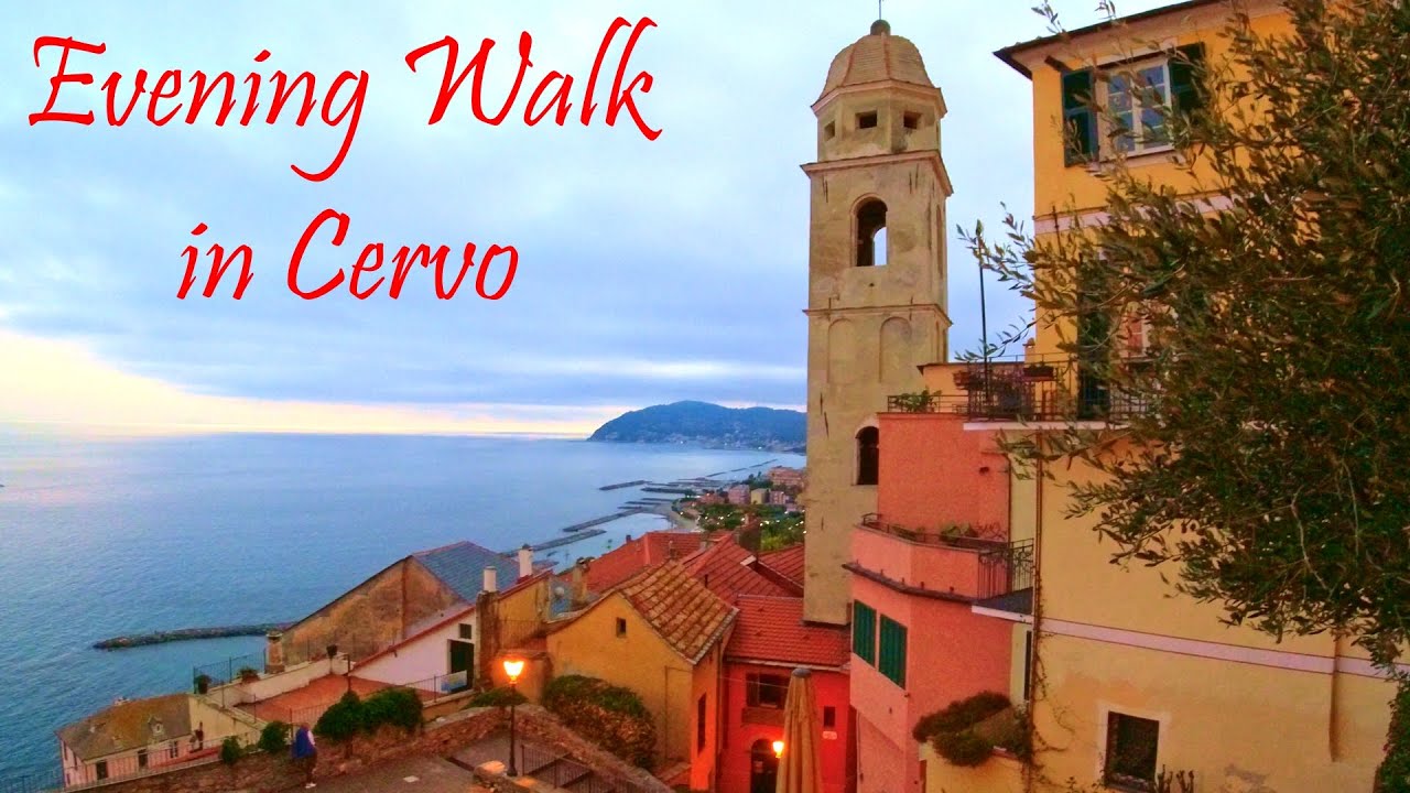 Evening Walk in Cervo🦌 | Italy 🇮🇹 2022 | Liguria