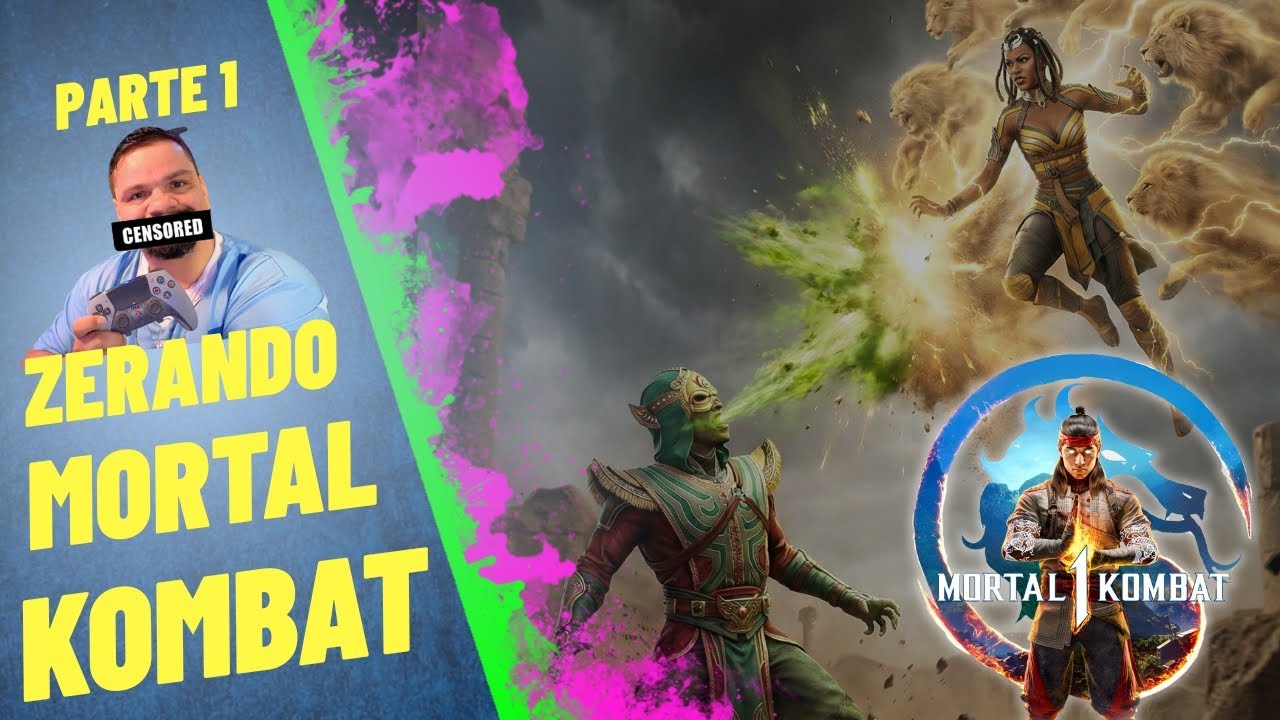 MORTAL KOMBAT #1 | Zerando o Game!