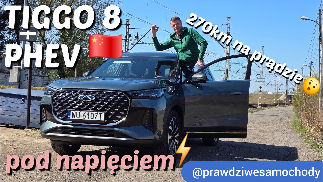 CHERY Tiggo 8 PHEV &ndash; czy Toyota ma się czego bać? Sprawdziłem to w trasie @prawdziwesamochody