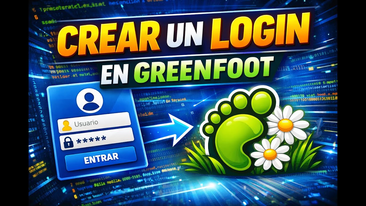 Como crear un login en Greenfoot, Facil y sencillo.