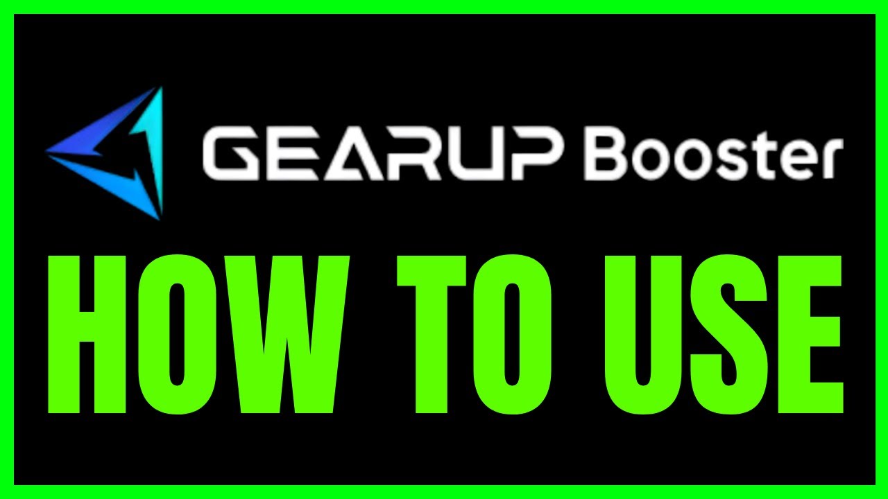 How To USE GearUp Booster (FULL GUIDE) 2026