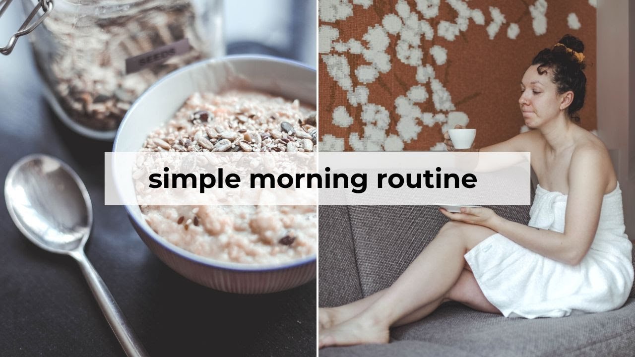 My *work from home* morning routine » productive & healthy