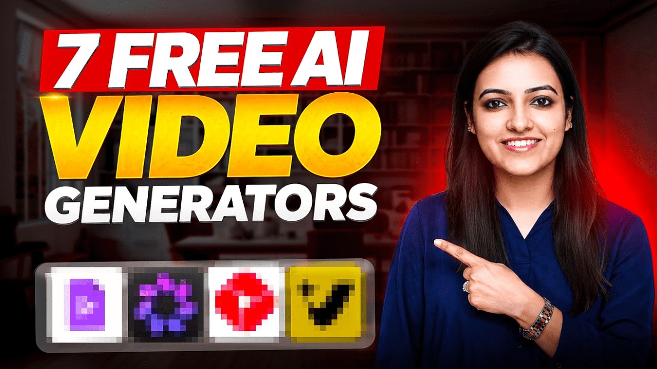 7 FREE* AI Video Generators 🔥 FREE AI Videos Kaise Banaye 🎬⚡Ritika AI | Hindi #ai #aivideo