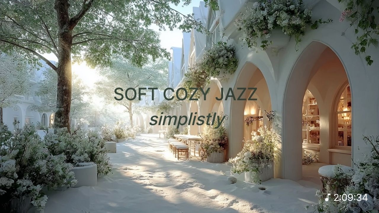 겨울 카페에 스며든 봄빛 | Spring Light Soaking into a Winter Cafe