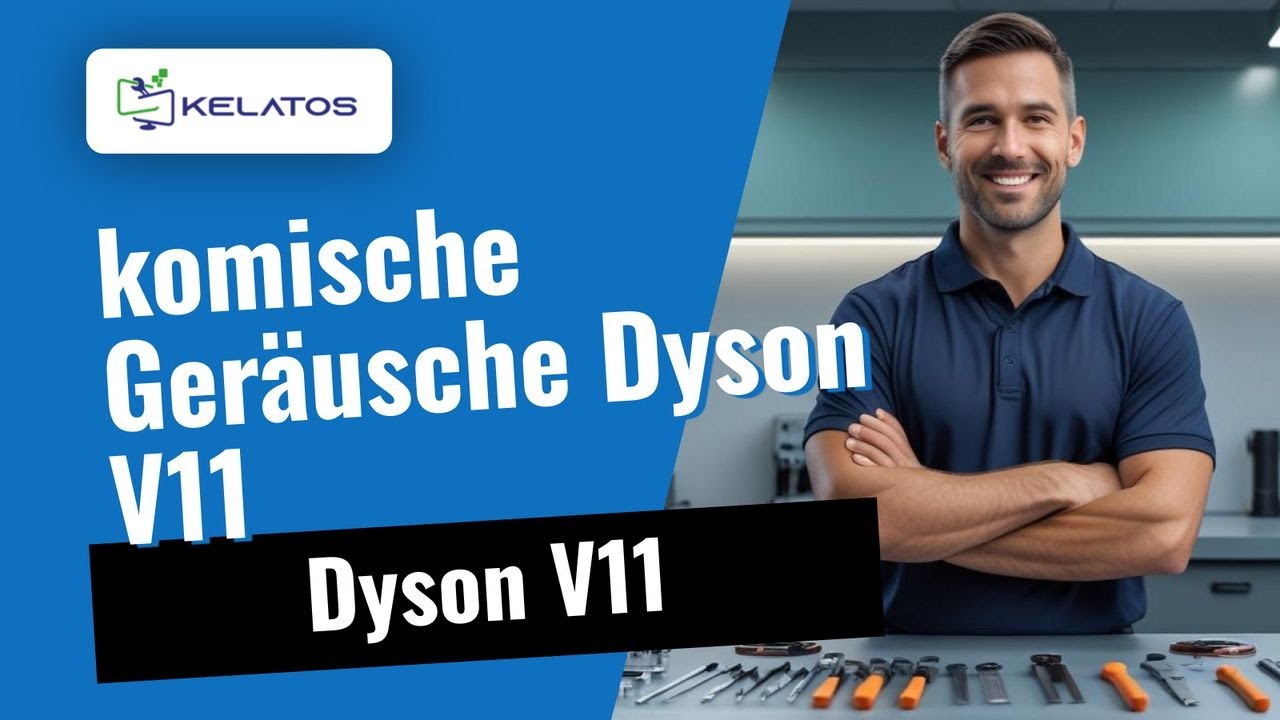 Dein Dyson V11 macht komische Geräusche? 🔧 Motorwechsel so einfach!