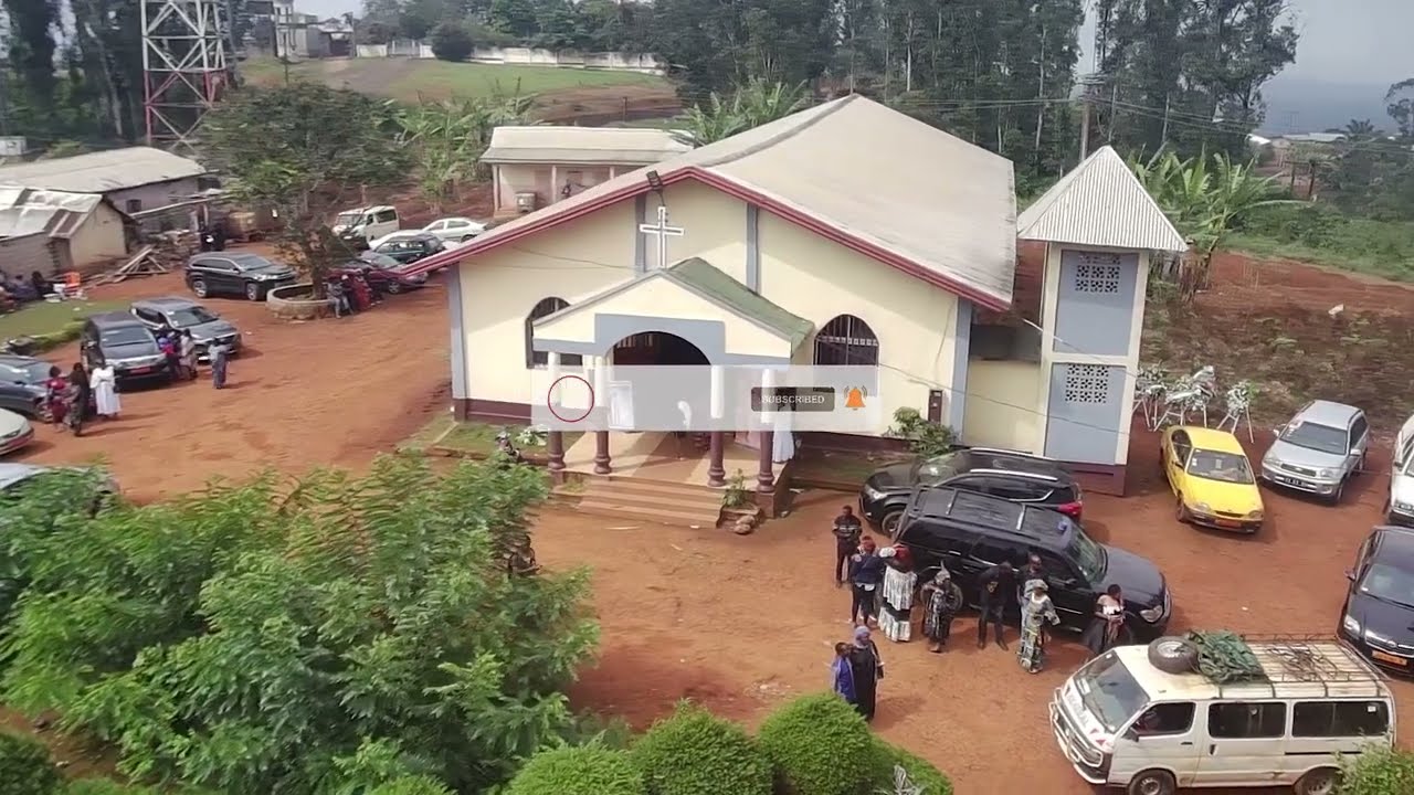 DRONE CAMEROUN VILLAGE BALENGOU