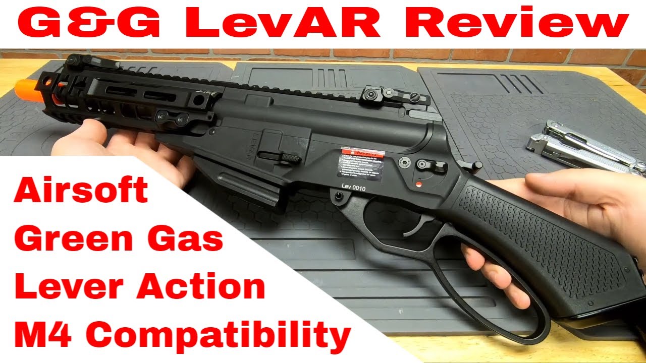 G&G LevAR Review : Airsoft Gas Lever Action Replica