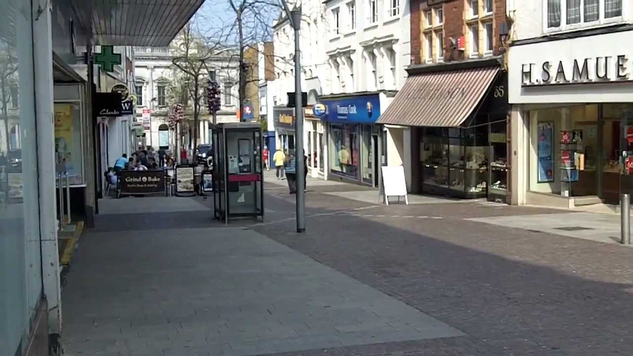 Town Centre, Folkestone, Kent.