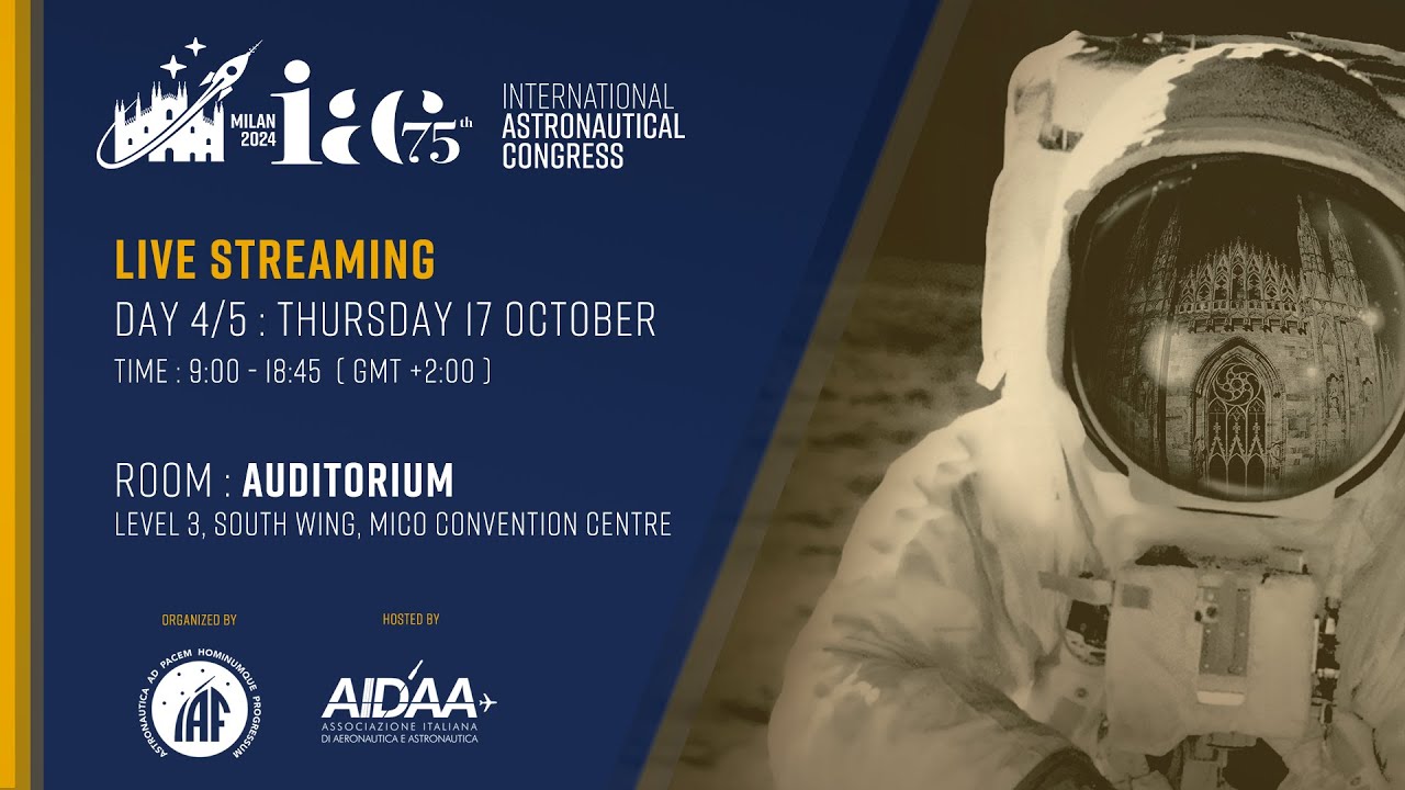 IAC 24 - Day 4 - Auditorium -  International Astronautical Congress