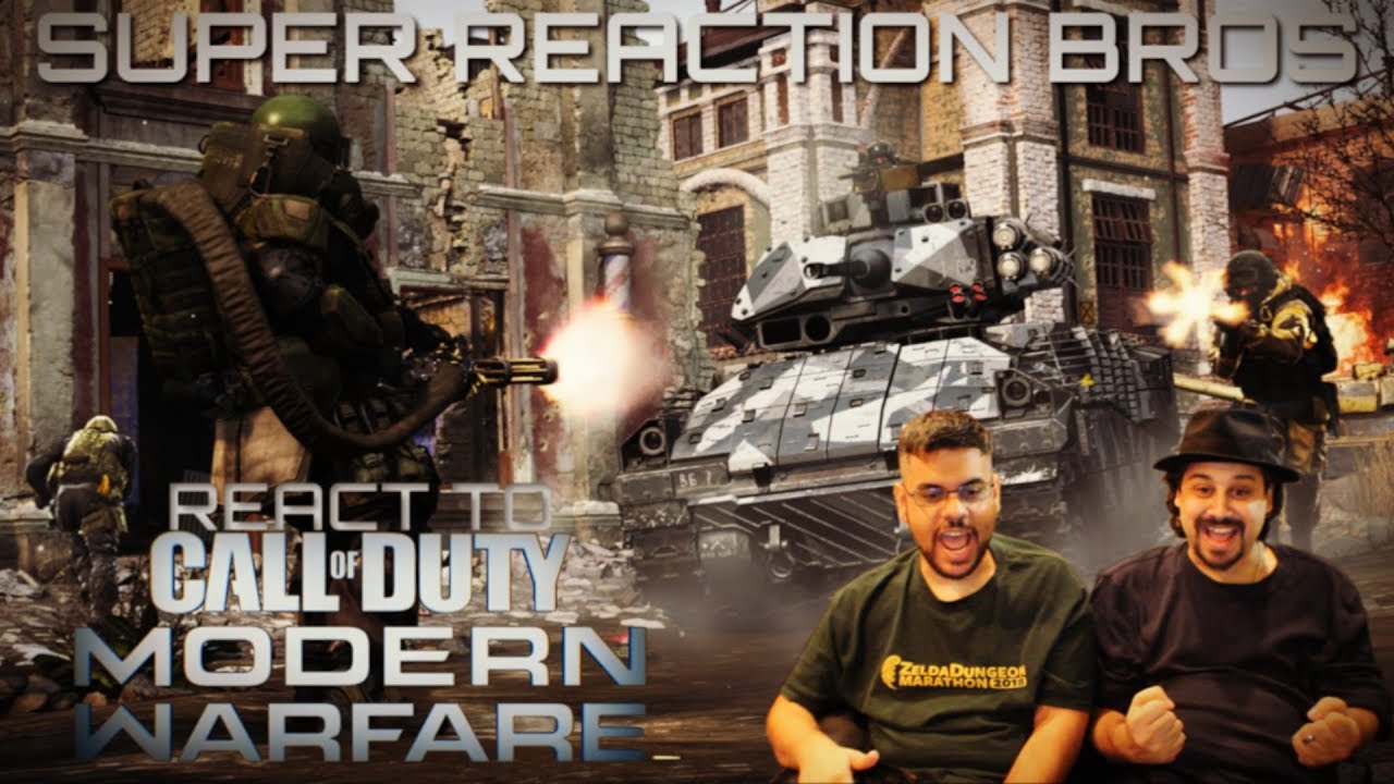 SRB Reacts to Call of Duty: Modern Warfare Multiplayer Reveal Trailer