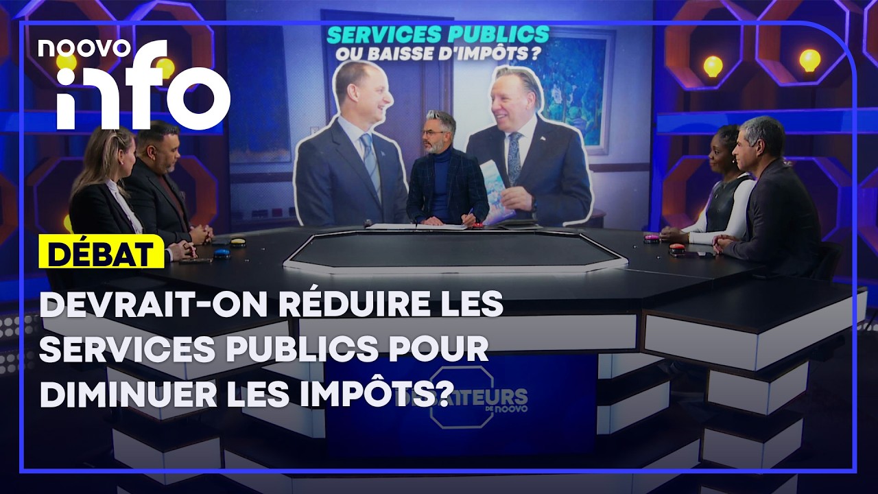 Devrait-on réduire les services publics pour diminuer les impôts?