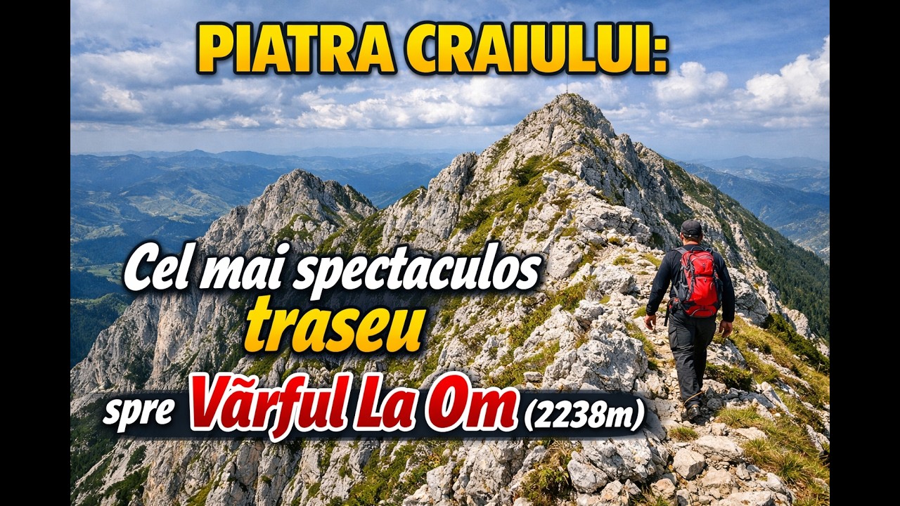 PIATRA CRAIULUI: Cel mai spectaculos traseu spre Vârful La Om (2238m)