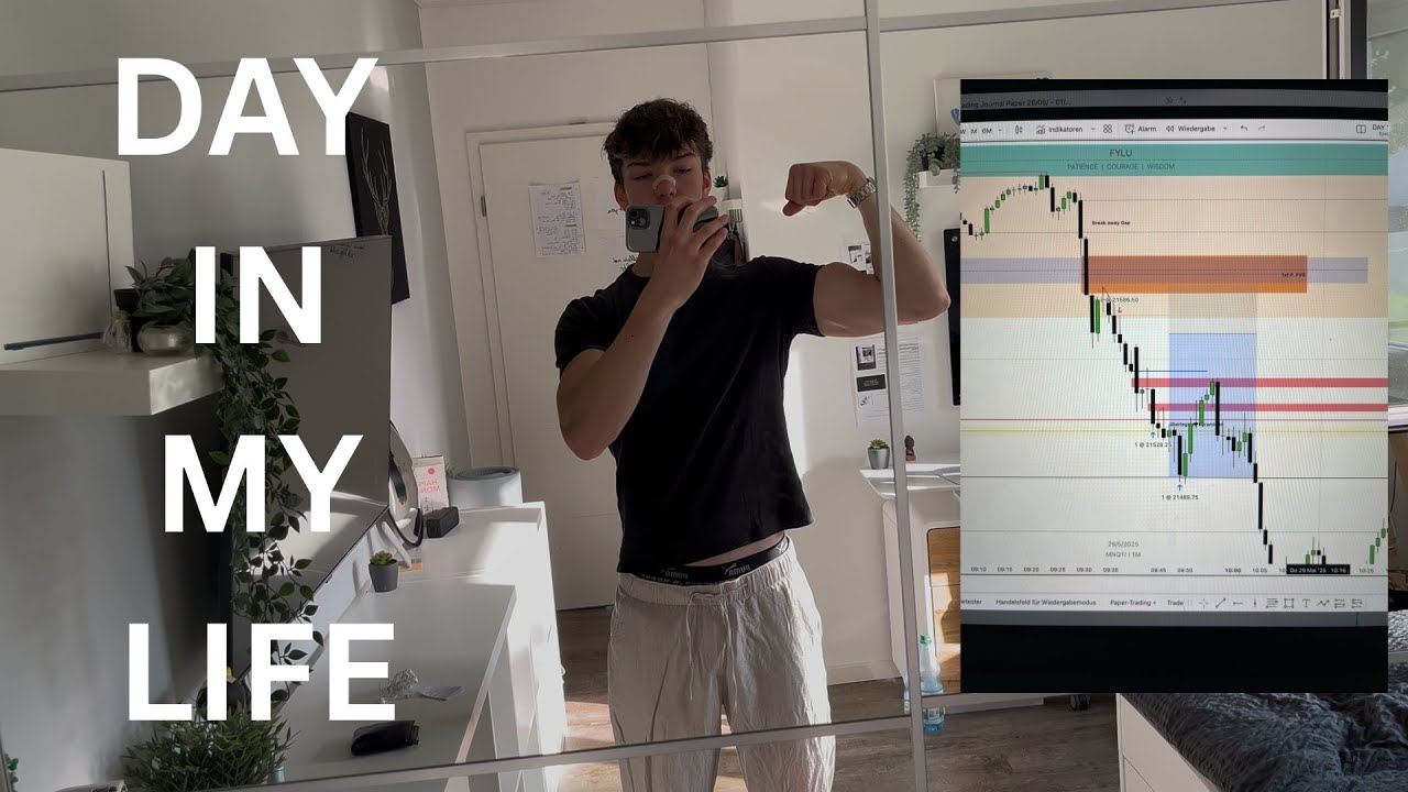 16 Jähriger bald ein Profitabler Trader - Day in my Life