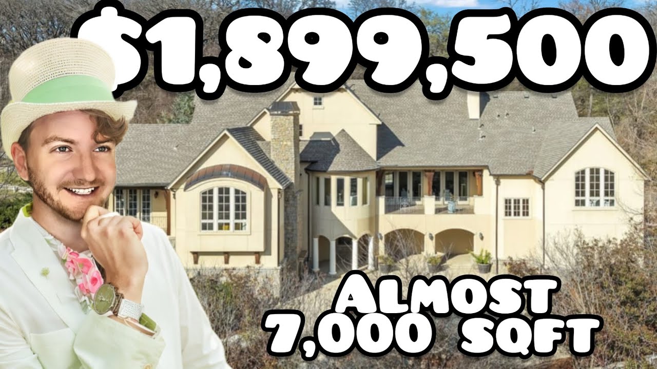 It's a BEAST of a house! Luxury Home Tour | Oklahoma | Living in Tulsa