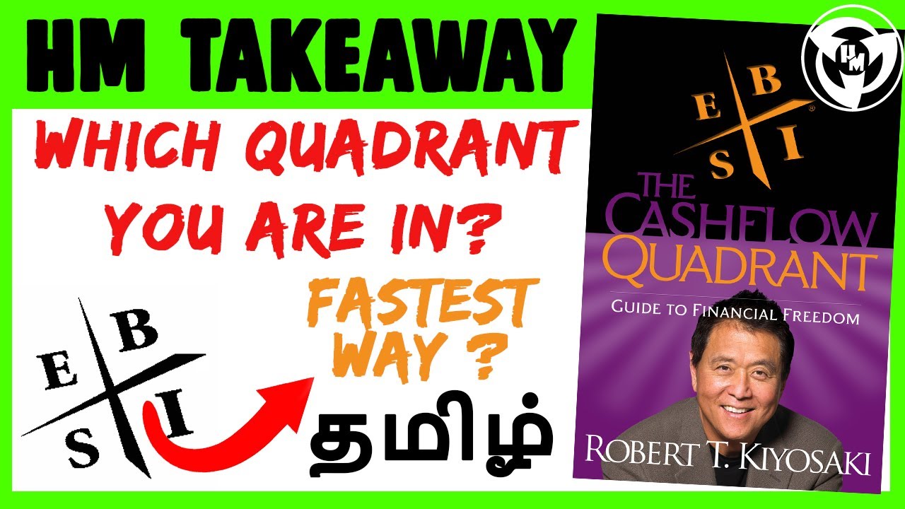 CASHFLOW QUADRANT IN TAMIL {Book Review in Tamil} AUDIO BOOKS IN TAMIL | HUNGRY MINDSET TAKEAWAY