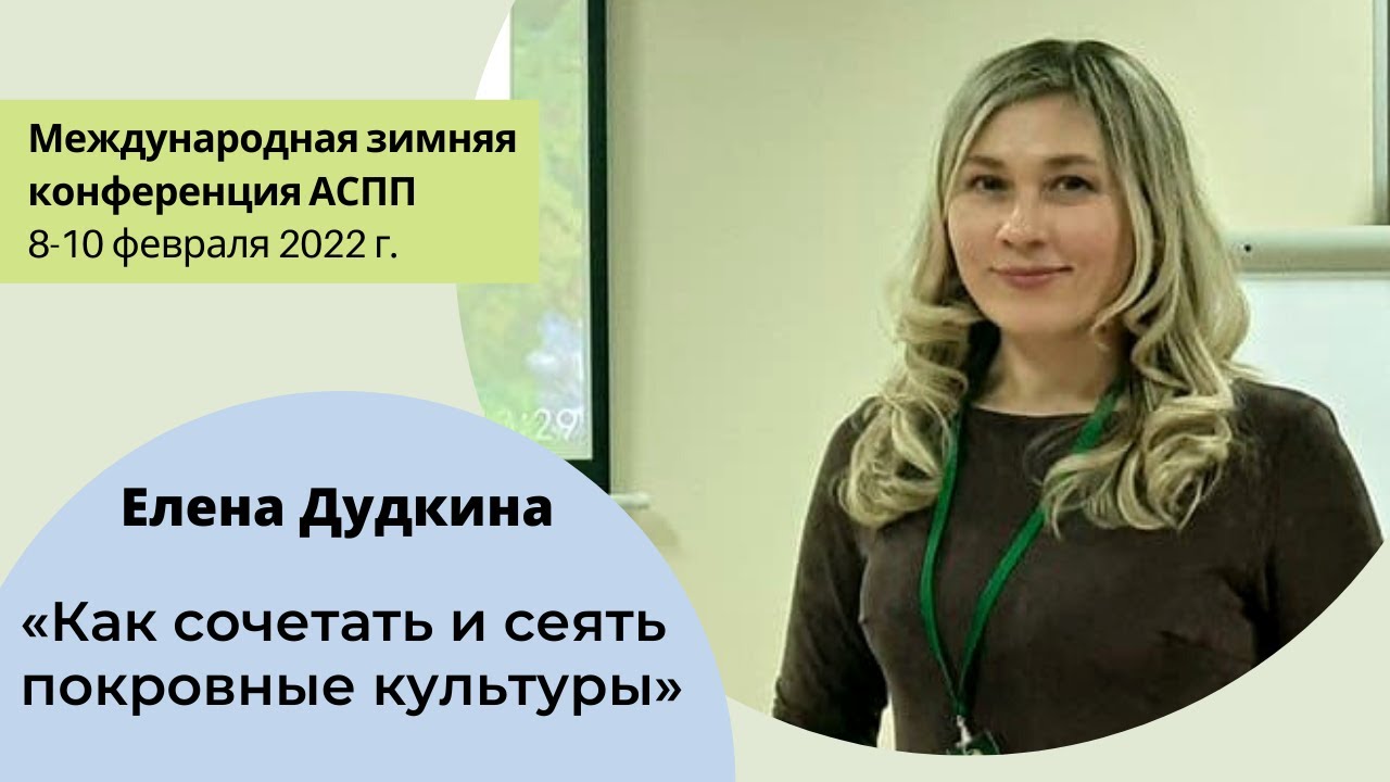 Как сочетать и сеять покровные культуры. Елена Дудкина, 