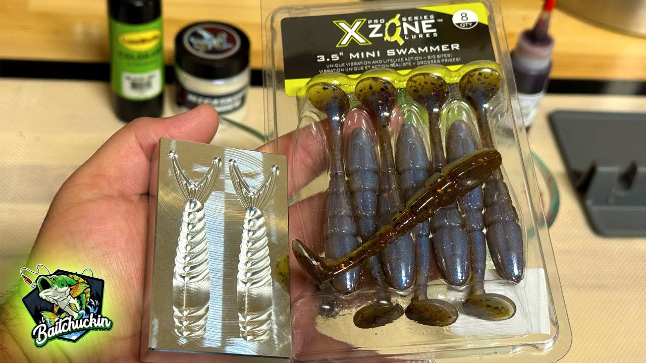 Мягкие пластиковые приманки X-Zone 309 Color Matching
