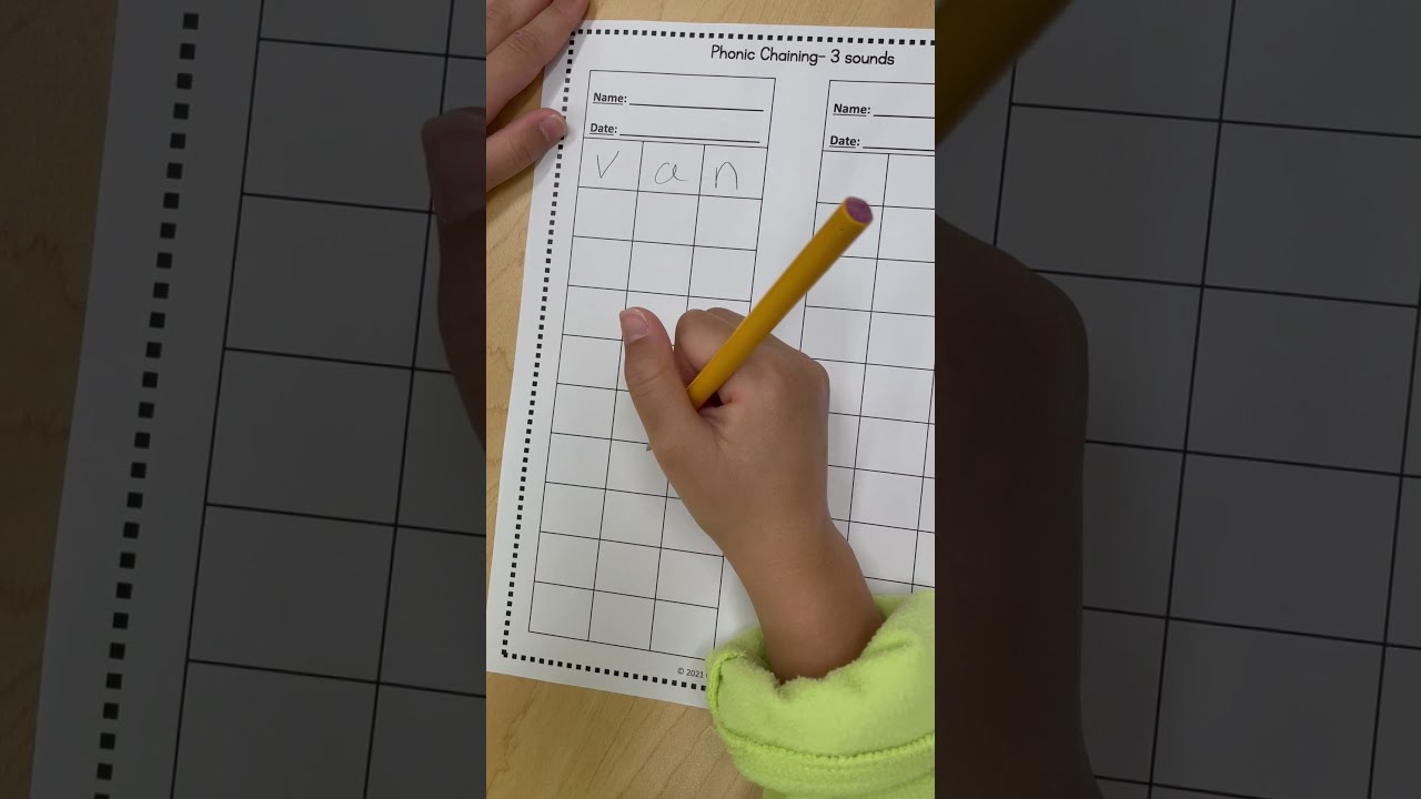 Word Ladder Chains with Letters and Phonemes by Orton Gillingham Mama