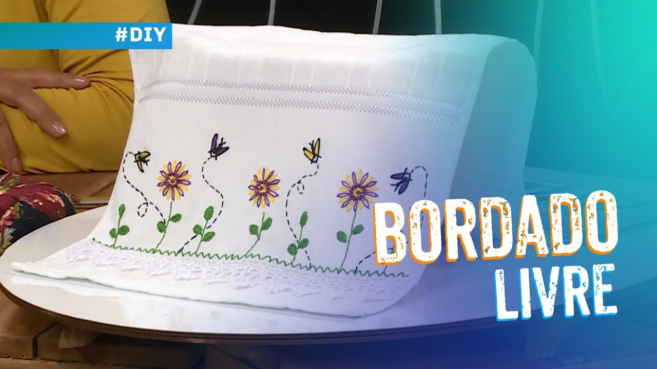 Bordado livre por Valquiria Campanelli