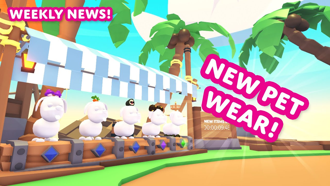 🎁 New Gifts and Pet Wear! 😎 Weekly News! 🗞️ Adopt Me! on Roblox