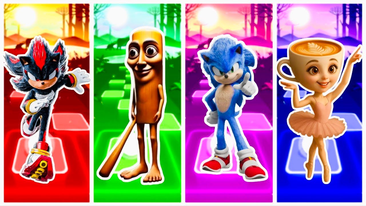 Ultimate Tiles Hop Music Game 🔥 Colorful Characters & Rhythm Gameplay