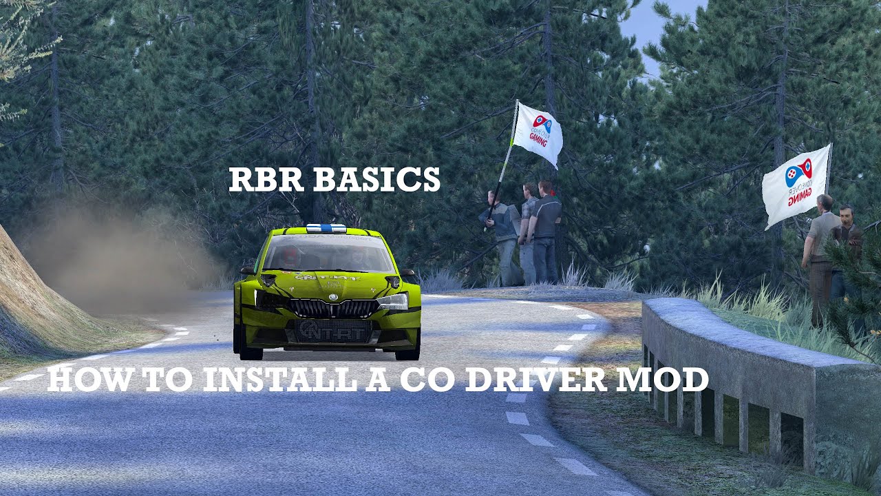 RBR Basics - How to install a co driver mod