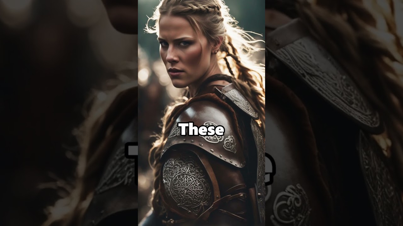 Viking Women: Fierce and Fearless  #vikings #history #vikingwomen #ragnar #viral #shorts