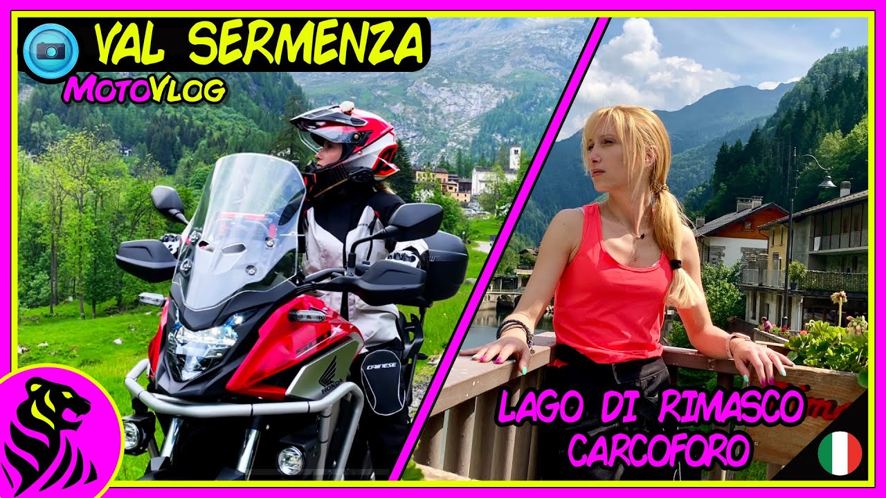 VAL SERMENZA- Lago di Rimasco, Carcoforo, VALSESIA - MotoVlog#2