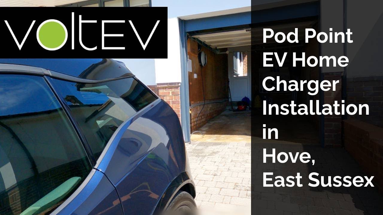 Pod Point EV Home Charger Installation in Hove, East Sussex