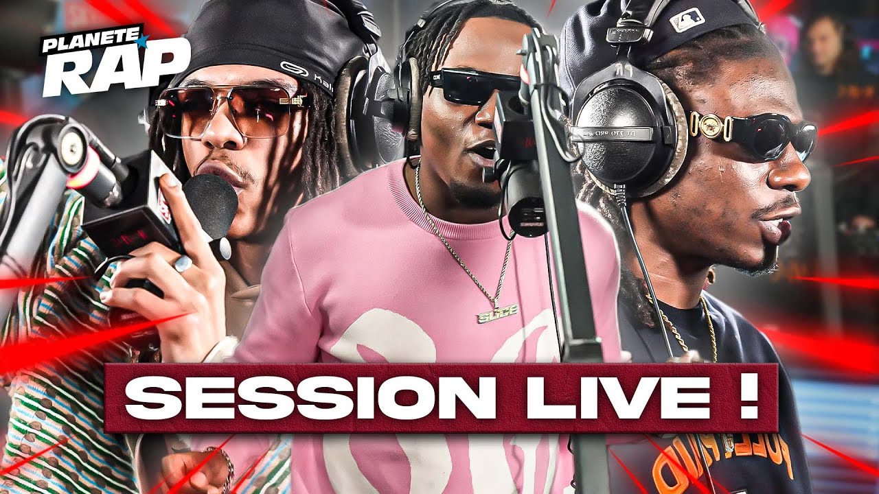 SESSION FREESTYLE avec JNR, Gambino La MG, Megaski, Smear & VGTA ! #PlanèteRap