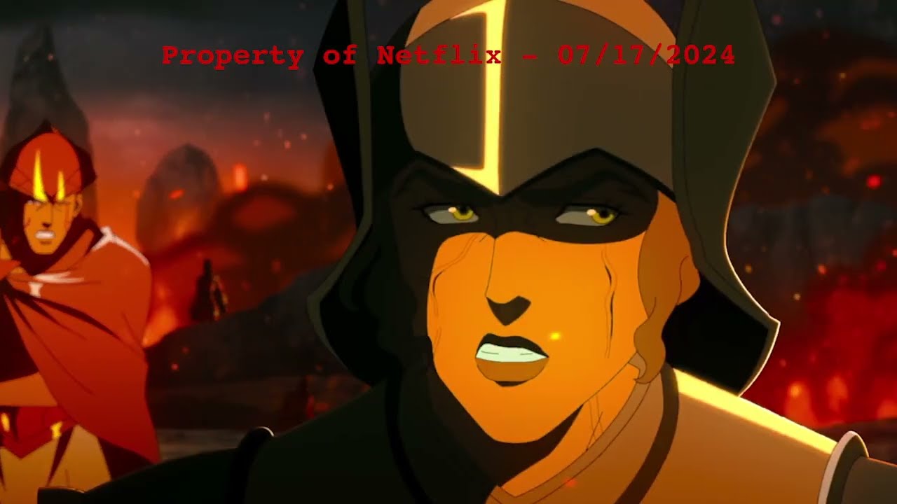 BLOOD OF ZEUS - Comic Con 2024 - Clip 1 - Athena leads retreat from Typhon / Gaia & Kronos Talk