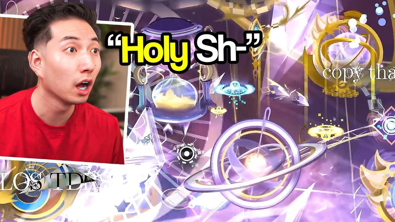 New Player Reacts to BEAUTIFUL LEVELS in Geometry Dash!