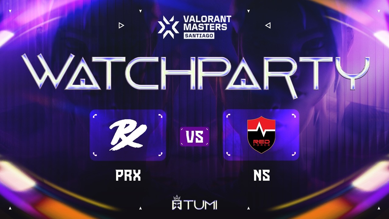 🔴GRANDFINAL - MASTERS SANTIAGO: PAPER REX vs. NONGSHIM | BLV Tumi #vctwatchparty