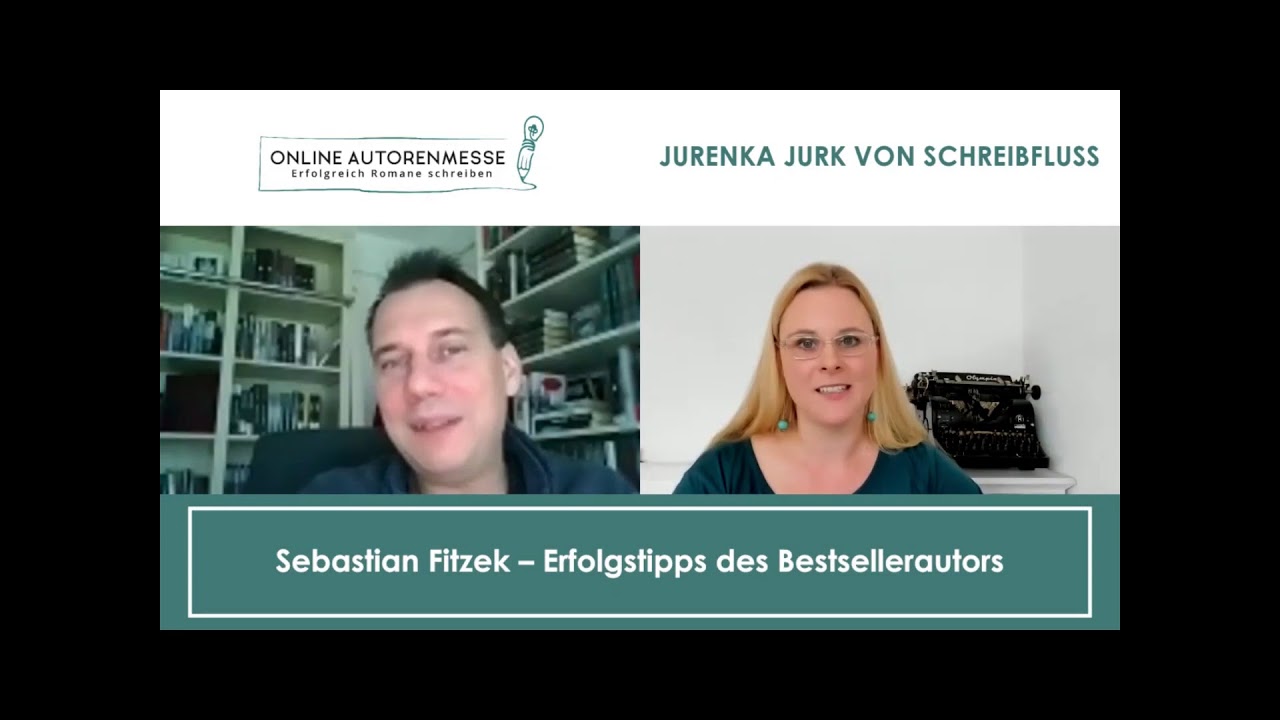 Bestseller-Autor Sebastian Fitzek übers Romanschreiben - Interview mit super Tipps