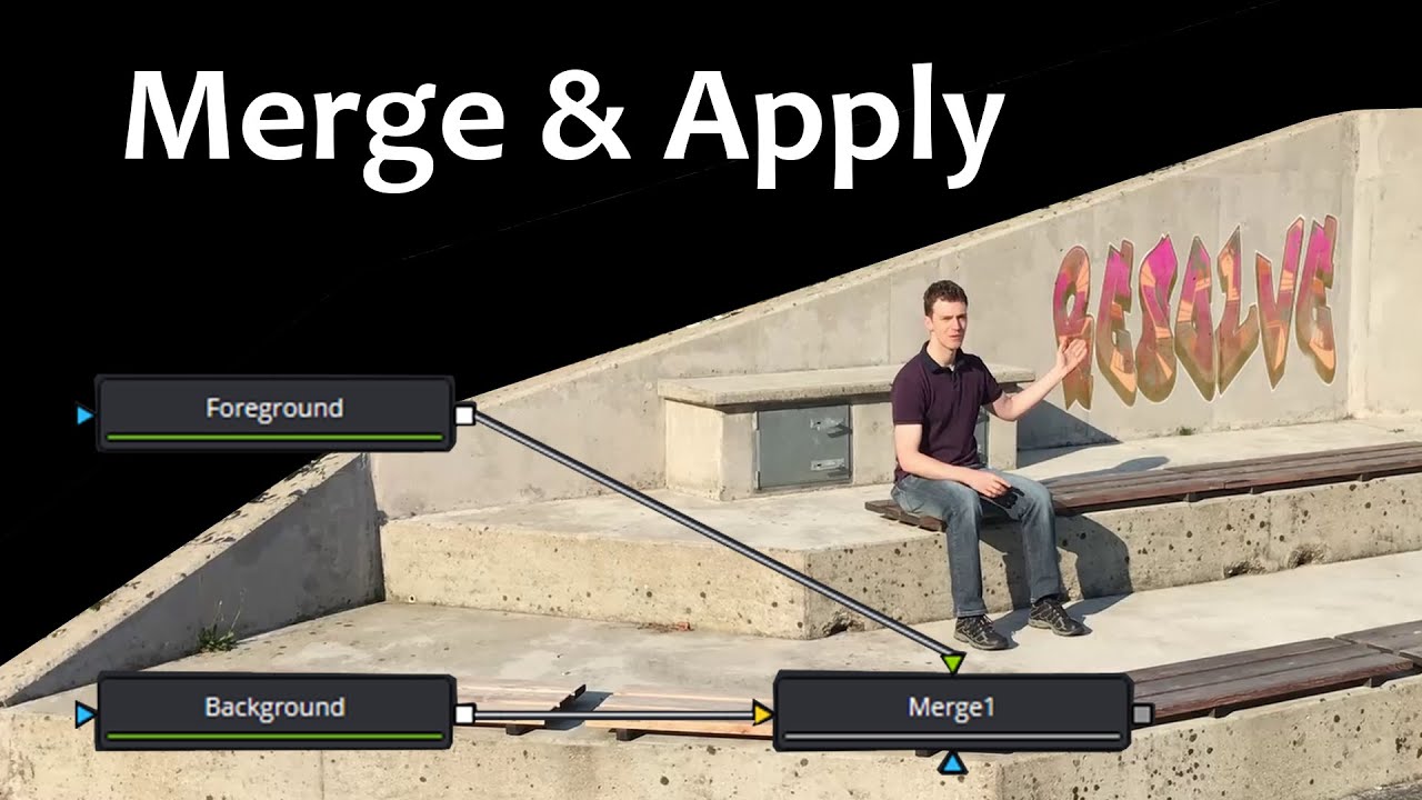 Merge & Apply in Resolve & Fusion: In-Depth Look at Alpha Manipulation, Screen, Overlay and more