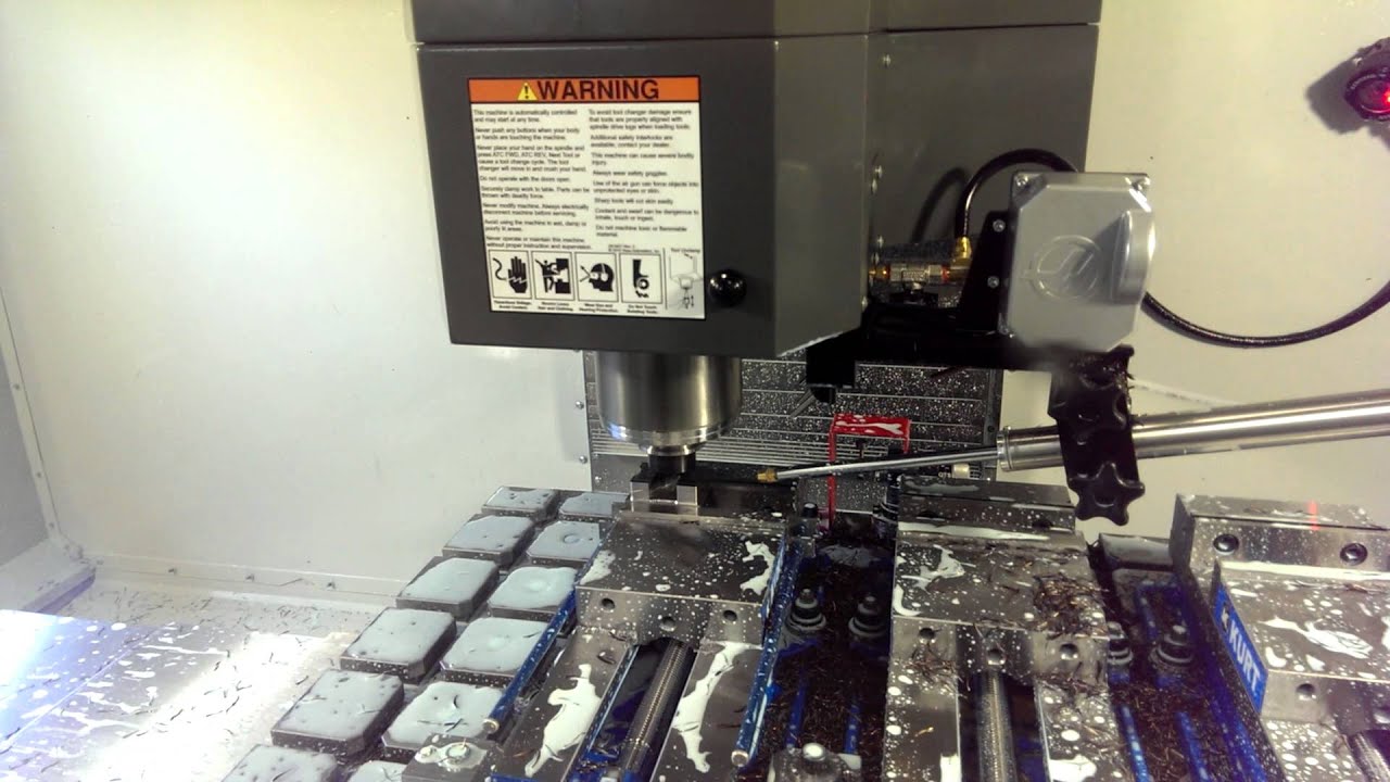 High Feed Machining by HAAS VM-3
