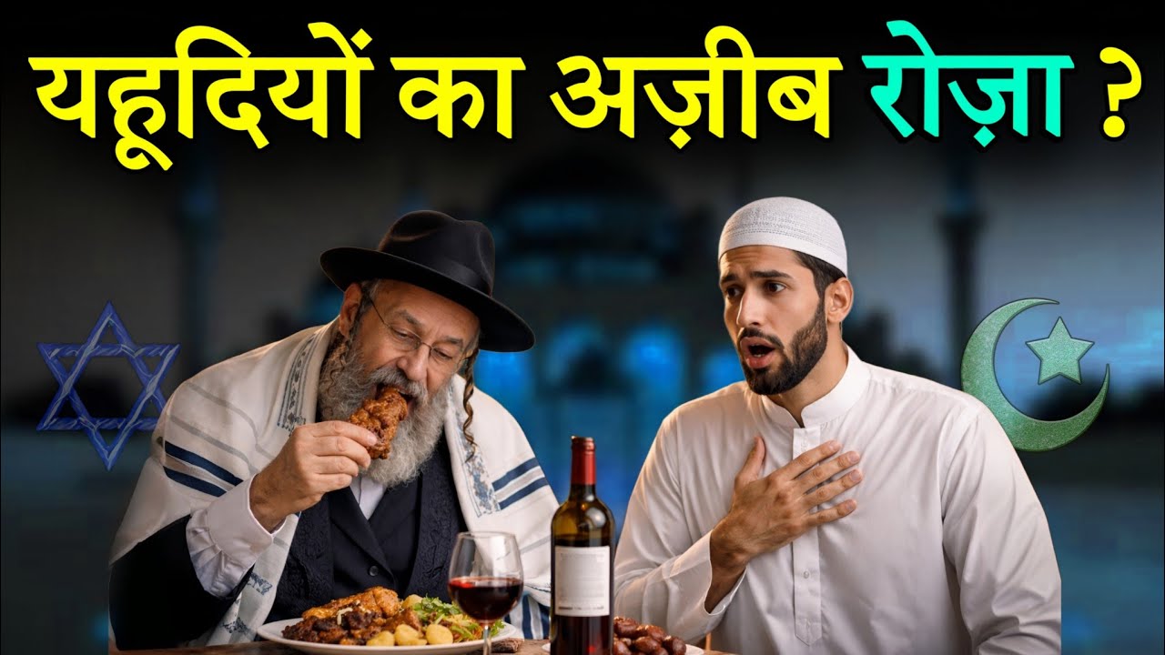 Yahudi Roza Kaisa Hota Hai? | Yom Kippur ka Sach | Islam aur Yahudi Ibadat ka Farq